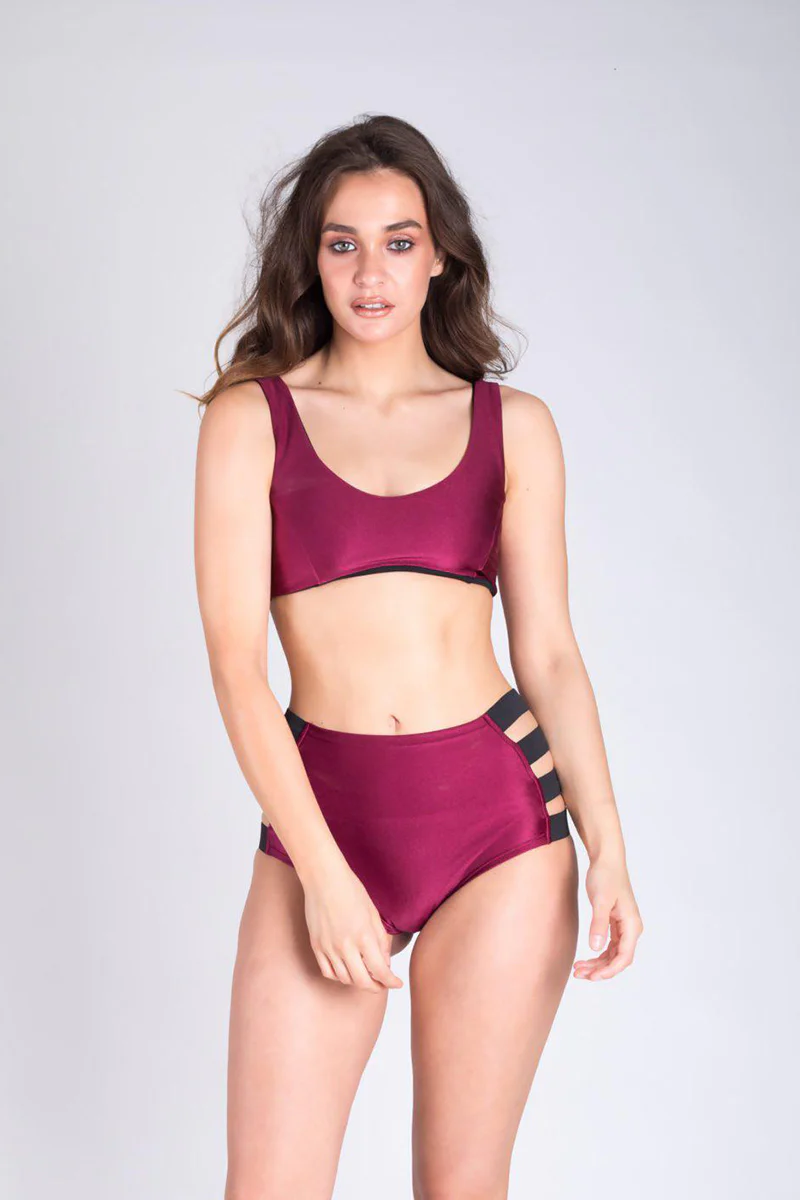 Paradise Chick Action Top - Cherry - Image 4