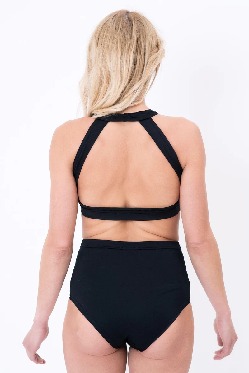 Pole Addict High Waisted Shorts - Black - Image 6