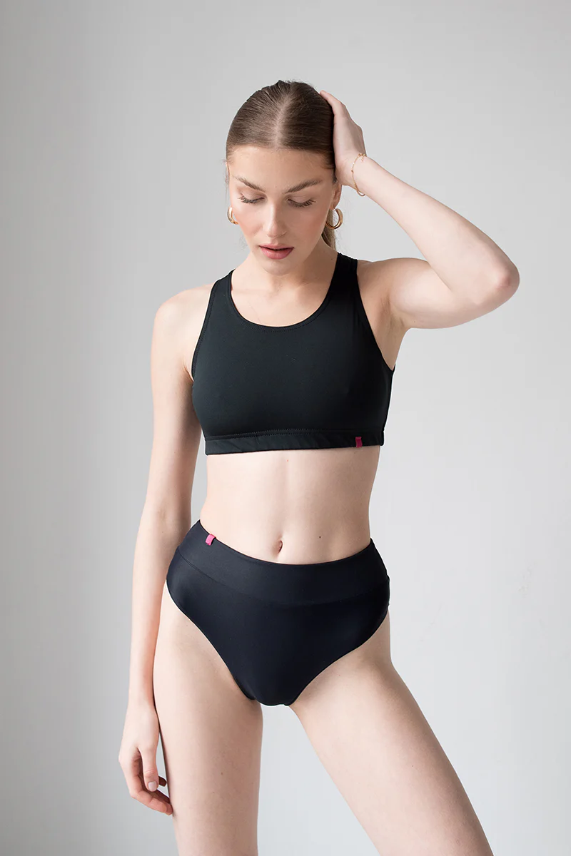 Pole Addict Openback Top - Black - Image 7