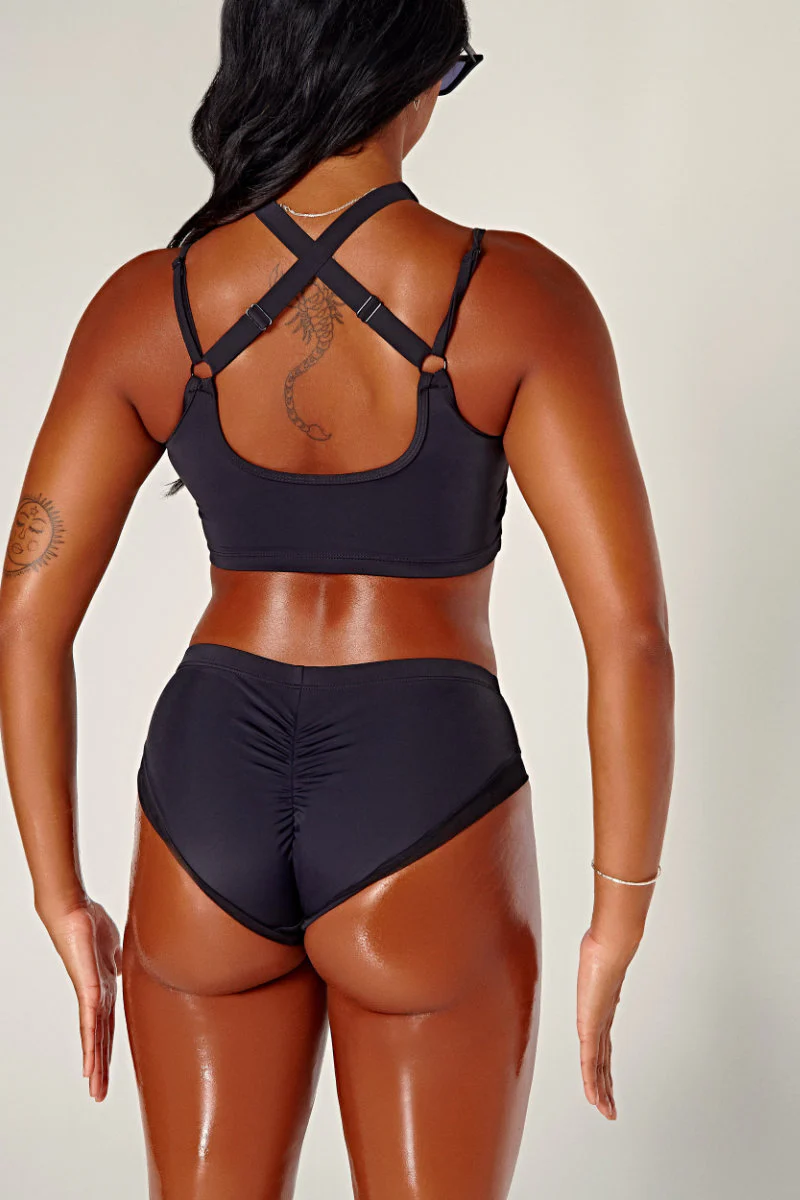 CXIX Dollhaus Low Waist Bottoms - Black - Image 2