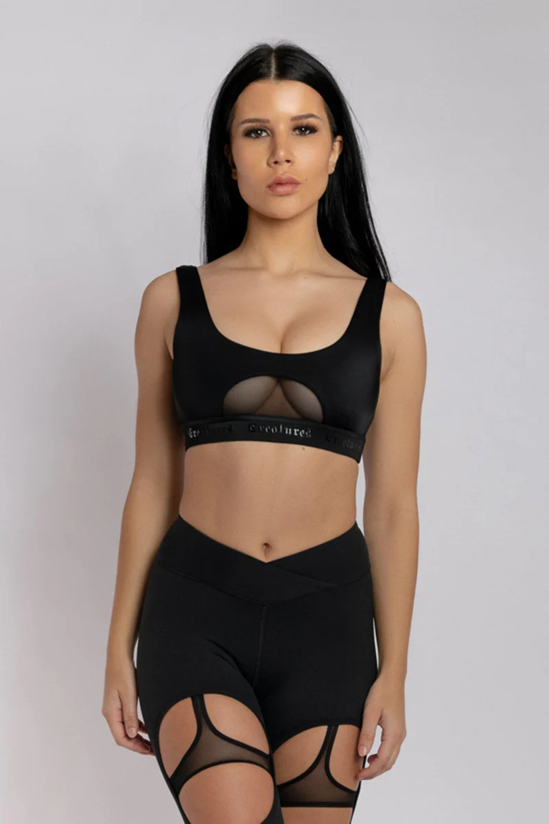 CXIX InstaBaddie Top - Black - Image 3
