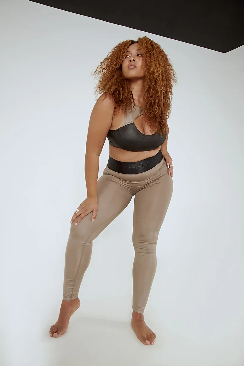 CXIX Snatched Leggings - Mink - Image 3