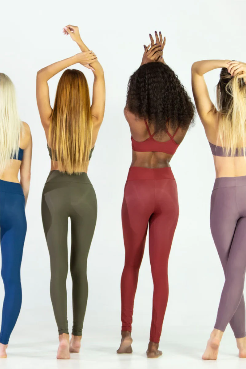 Dragonfly Adrianna Leggings - Burgundy - Image 5