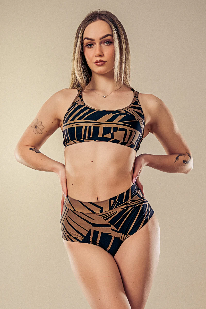 Dragonfly Nicole Top - Mocha - Image 4
