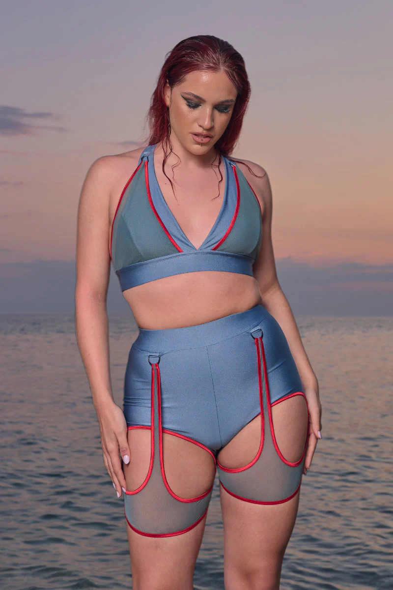HotCakes Thetis Top - Marine Blue/Red - Image 5