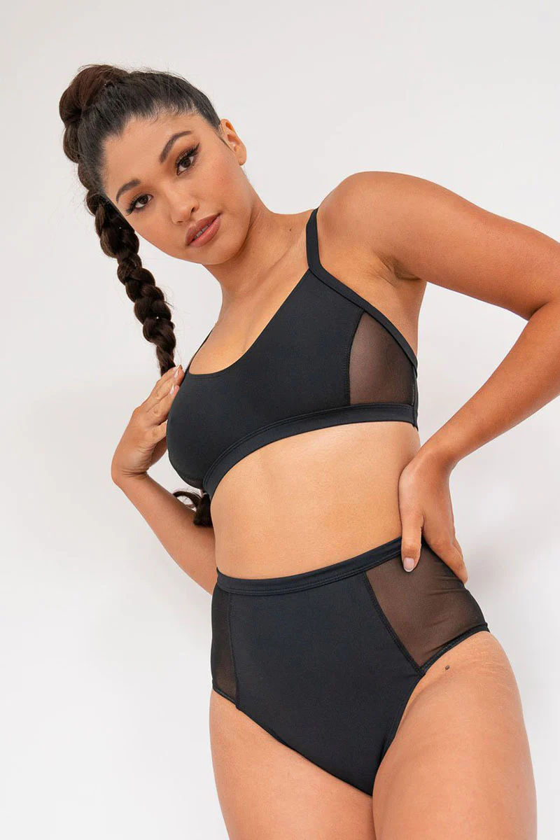 Lunalae Gigi Top - Recycled Black
