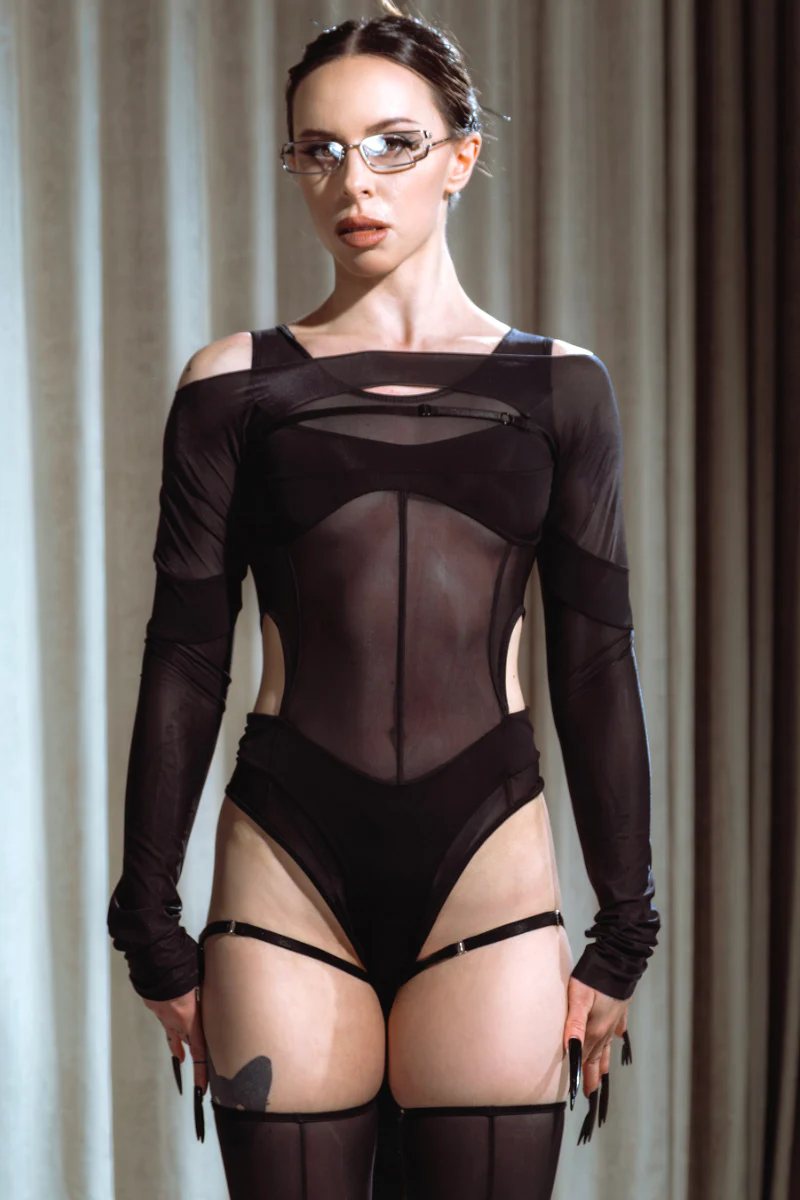 MÆD Derive Mesh Bolero - Black