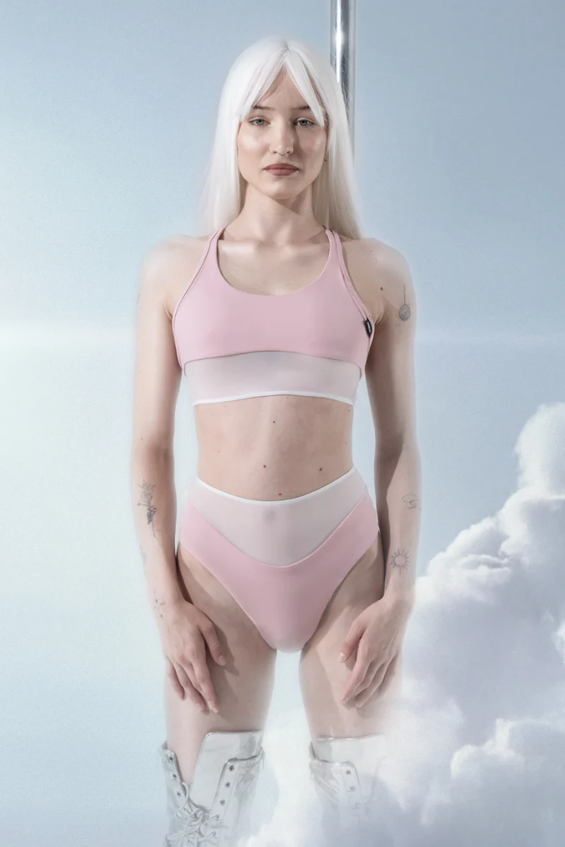 MĂD Glitch Top - Pink - Image 3