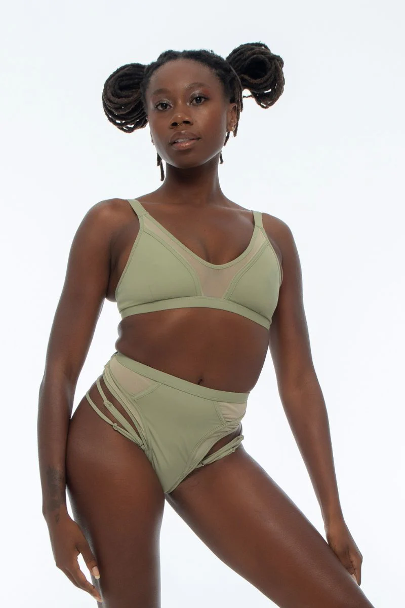 Nona Perkasa Solace Top - Light Sage - Image 4