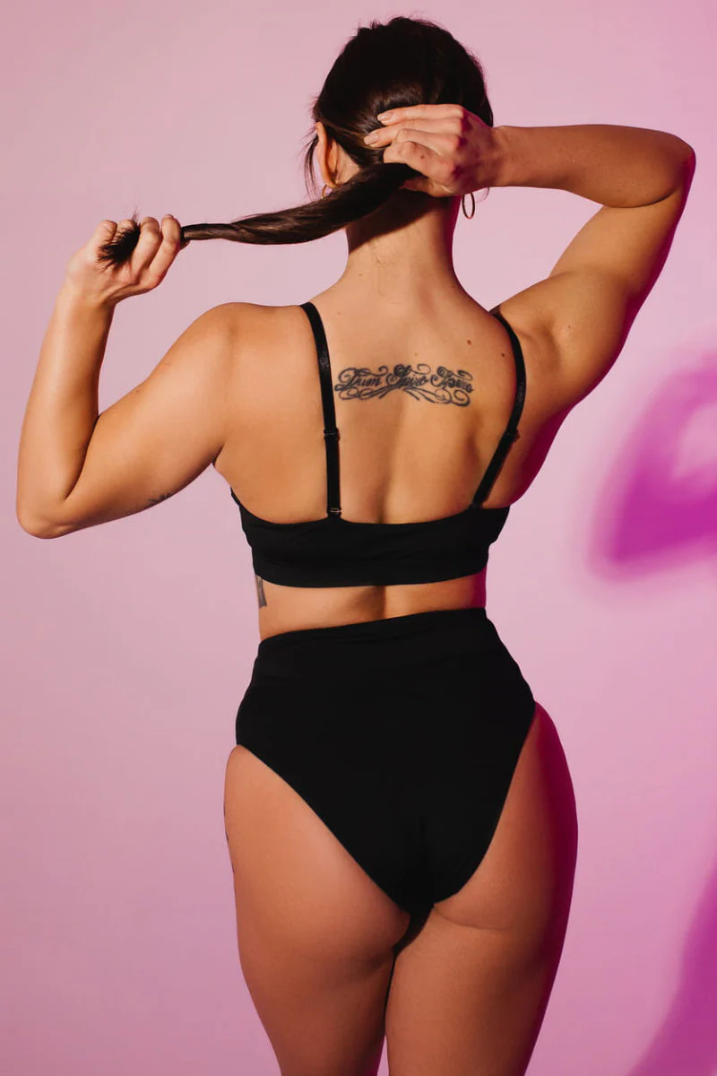 Pole Addict Bliss Top - Black - Image 2