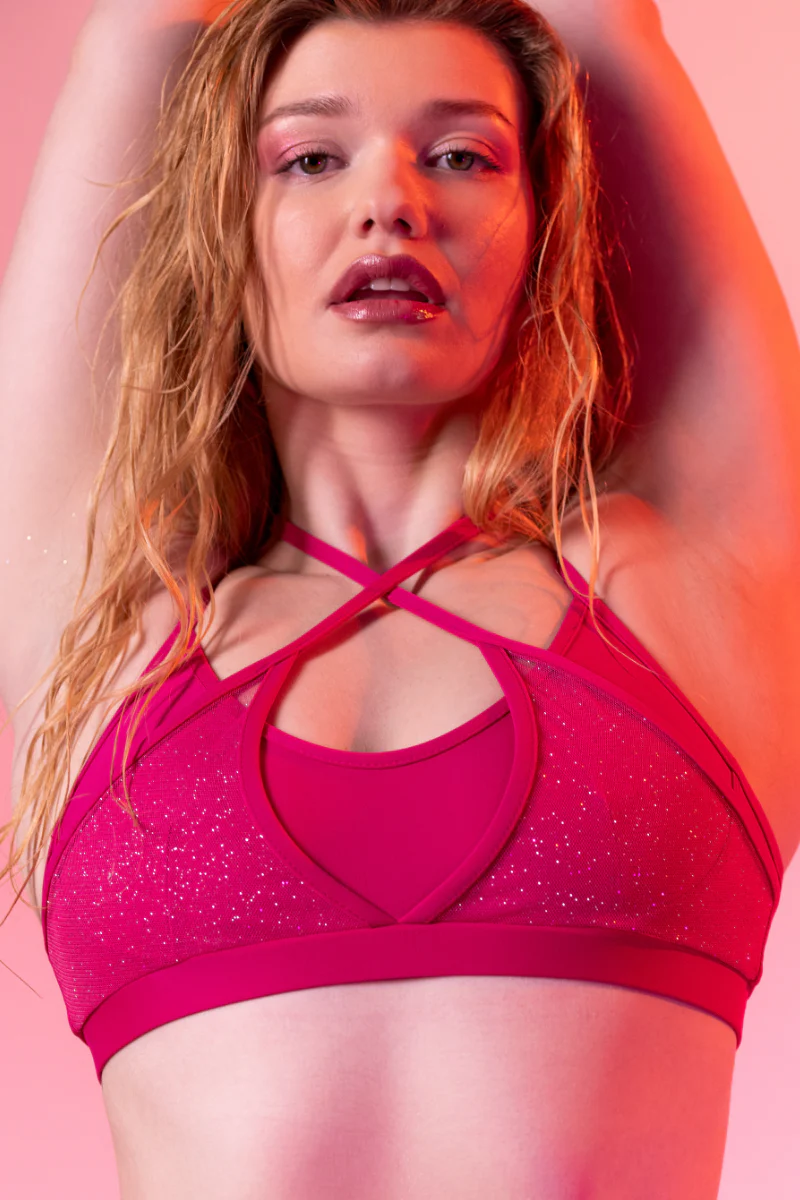 RAD Ember Top - Magenta Glitter - Image 5