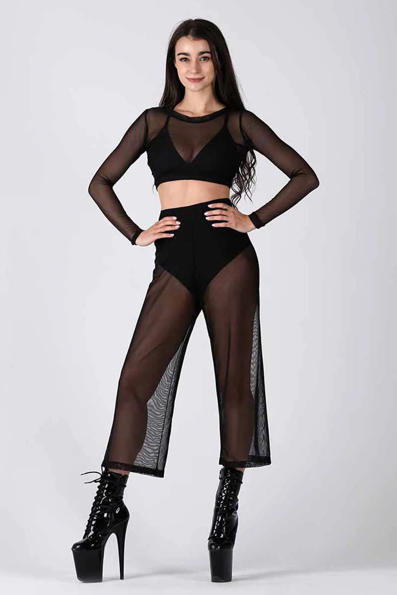 REV ACTIV Mesh Flow Pants - Black - Image 3