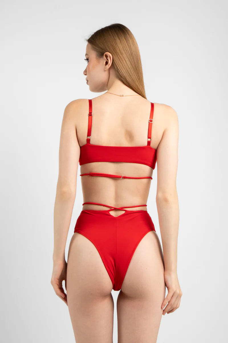 REV ACTIV Sassy Shorts - Red - Image 2