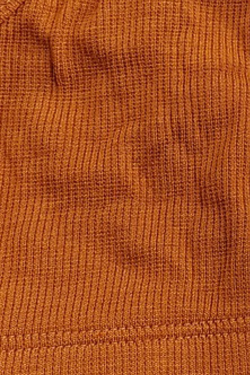 Rolling KI High Waisted Hot Pants - Ribbed Clay - Image 3