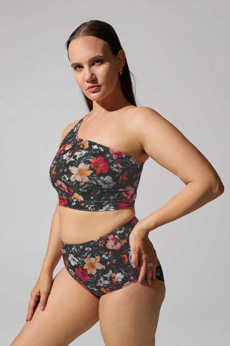 Shark Polewear High Waist Shorts - Bloom - Image 3