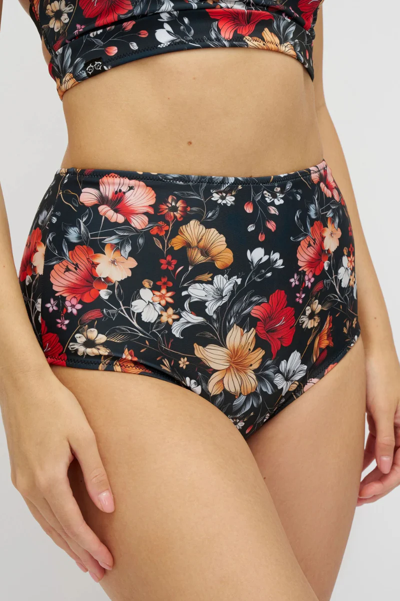 Shark Polewear High Waist Shorts - Bloom - Image 5