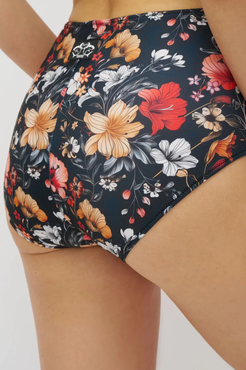 Shark Polewear High Waist Shorts - Bloom - Image 6