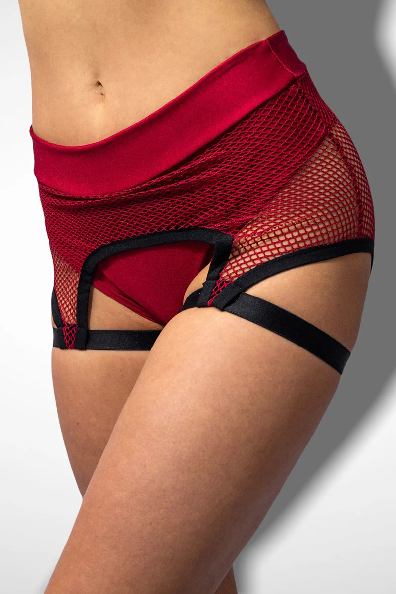 Sorte Coleus Suspender Bottoms - Red - Image 2