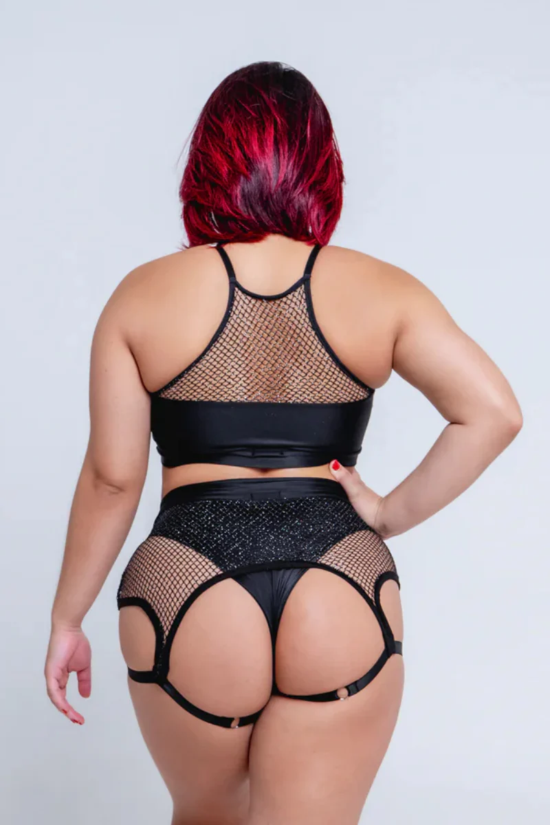 Sorte Frisson Top - Black - Image 6