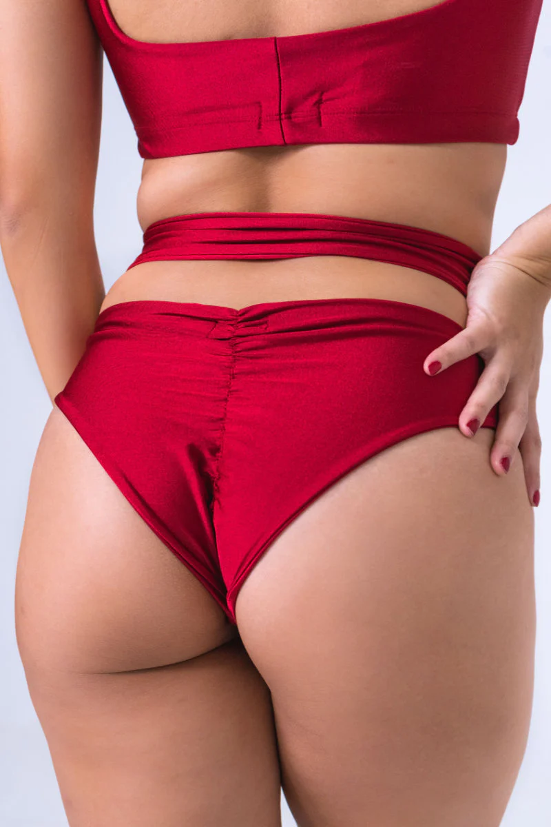 Sorte Instinct Bottoms - Poppy Red - Image 2