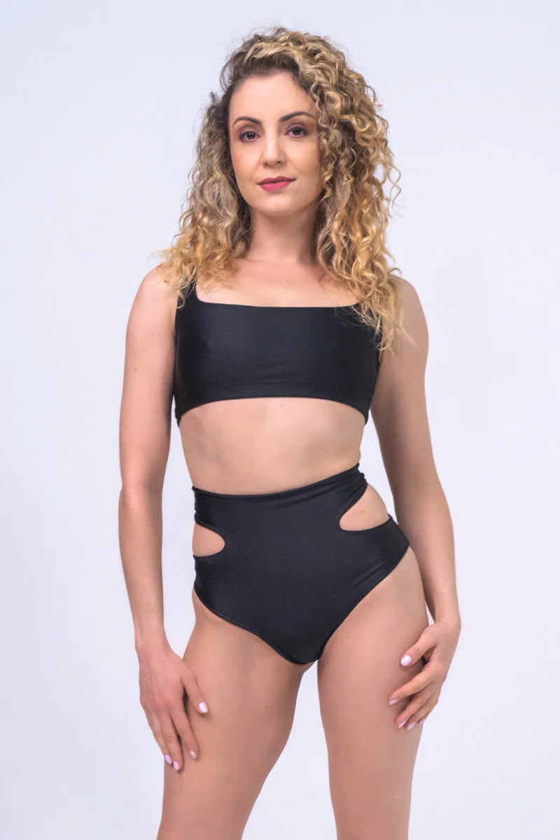 Sorte Instinct Top - Black - Image 3