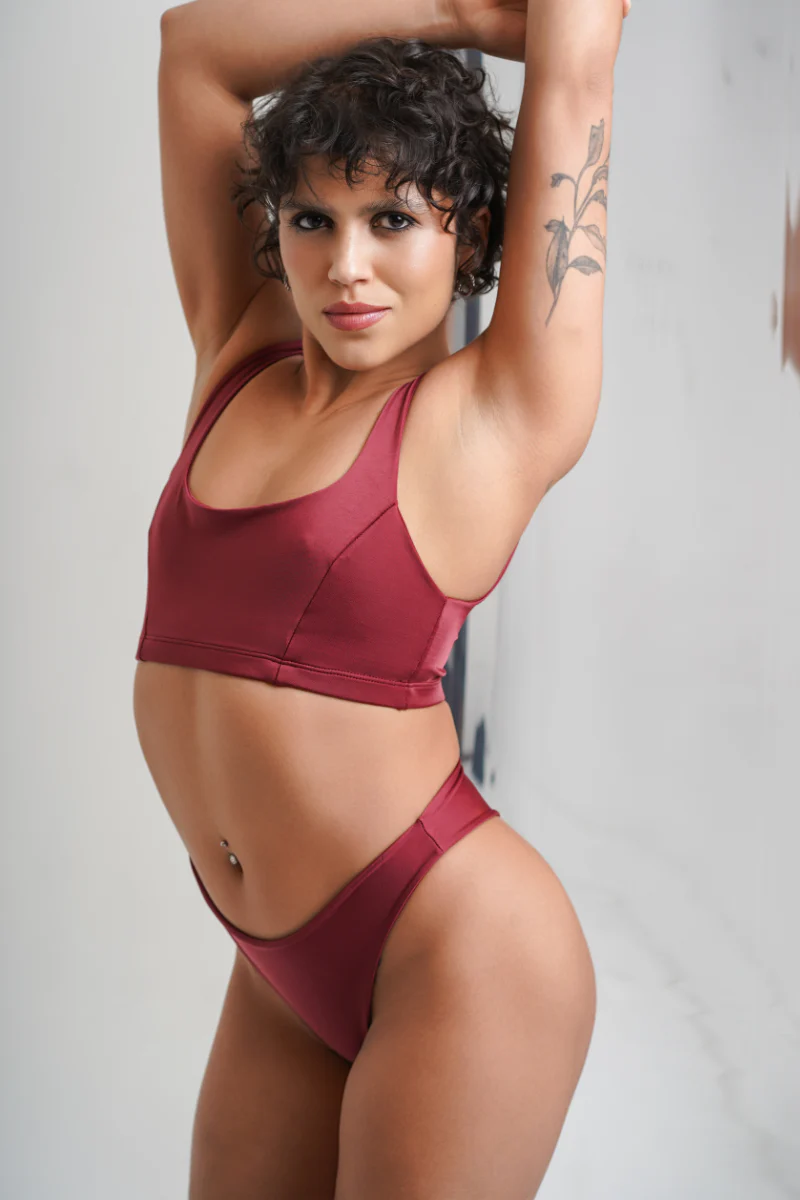 Sorte Sigh Top - Burgundy