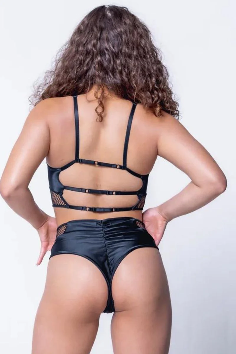 Sorte Utopia Top - Black - Image 2