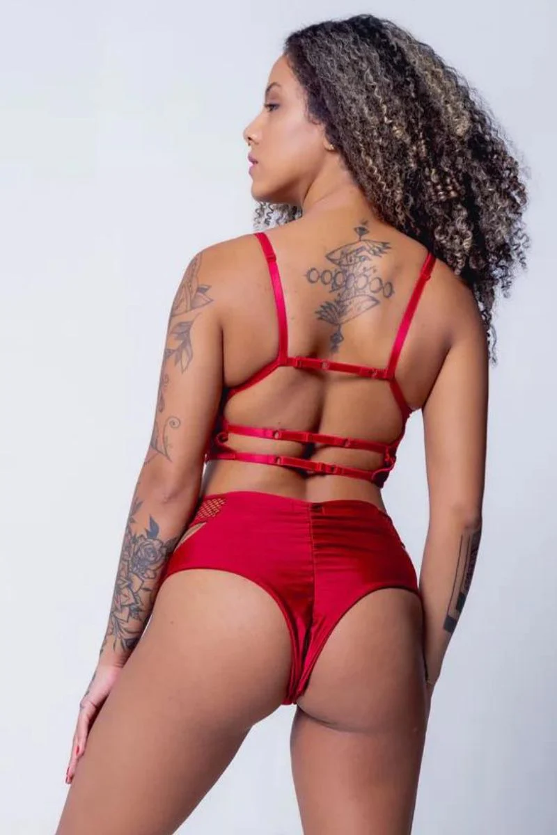 Sorte Utopia Top - Red - Image 2