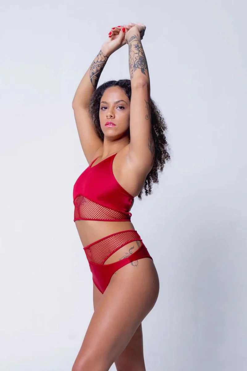 Sorte Utopia Top - Red - Image 3